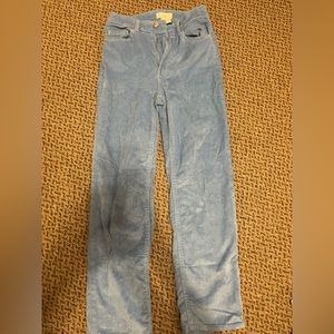 H&M blue courtary pants